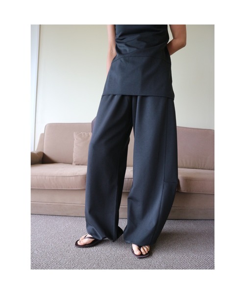 TRUNC(トランクエイティーエイト)の「Ice touch Curve Sweat Pants / アイスタッチカーブスウェットパンツ(スウェットパンツ・レディース・ブラック・FREE)」の20枚目の写真