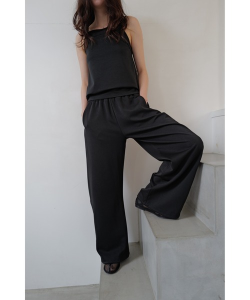 TRUNC(トランクエイティーエイト)の「Ice touch Curve Sweat Pants / アイスタッチカーブスウェットパンツ(スウェットパンツ・レディース・ブラック・FREE)」の8枚目の写真