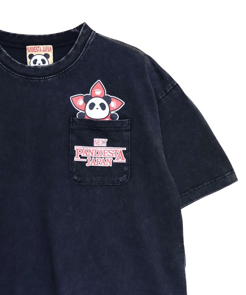 PANDIESTA（パンディエスタ）の「ストレンジパンダTシャツ(M2)（Tシャツ/カットソー・メンズ・ブラック/ホワイト・M/L/XL/XXL）」の4枚目の写真