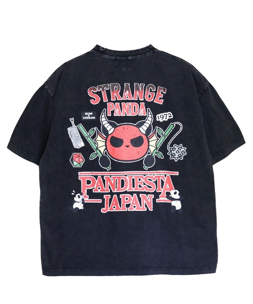 PANDIESTA（パンディエスタ）の「ストレンジパンダTシャツ(M2)（Tシャツ/カットソー・メンズ・ブラック/ホワイト・M/L/XL/XXL）」の7枚目の写真