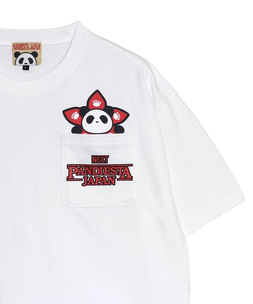 PANDIESTA（パンディエスタ）の「ストレンジパンダTシャツ(M2)（Tシャツ/カットソー・メンズ・ブラック/ホワイト・M/L/XL/XXL）」の11枚目の写真
