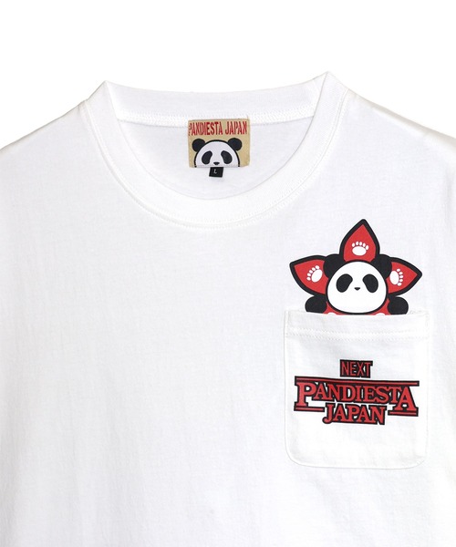 PANDIESTA（パンディエスタ）の「ストレンジパンダTシャツ(M2)（Tシャツ/カットソー・メンズ・ブラック/ホワイト・M/L/XL/XXL）」の12枚目の写真
