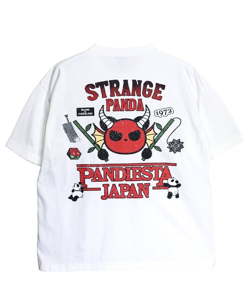 PANDIESTA（パンディエスタ）の「ストレンジパンダTシャツ(M2)（Tシャツ/カットソー・メンズ・ブラック/ホワイト・M/L/XL/XXL）」の14枚目の写真