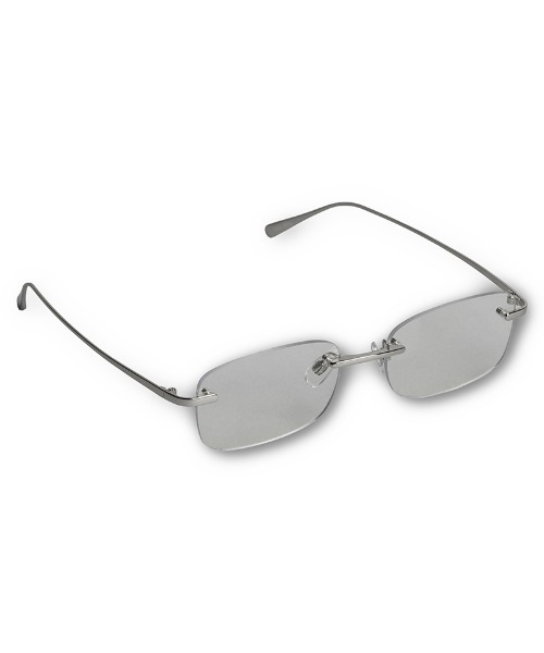 NO ID.（ノーアイディ）の「mko13721-ﾘﾑﾚｽﾒﾀﾙｱｲｳｪｱ(859213-525Z)（メガネ・メンズ・クリア・ONE SIZE）」の10枚目の写真