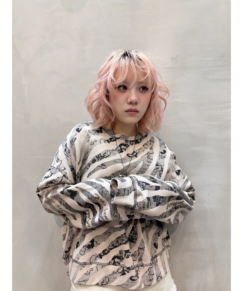 Desigual(デシグアル)の「Disney Zebra Print Sweatshirt/ディズニー ゼブラグラフィックスウェット(スウェット・レディース・ブラック・XS/S/M/L/XL)」の5枚目の写真