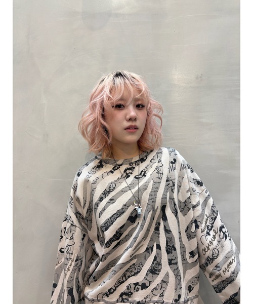 Desigual(デシグアル)の「Disney Zebra Print Sweatshirt/ディズニー ゼブラグラフィックスウェット(スウェット・レディース・ブラック・XS/S/M/L/XL)」の6枚目の写真