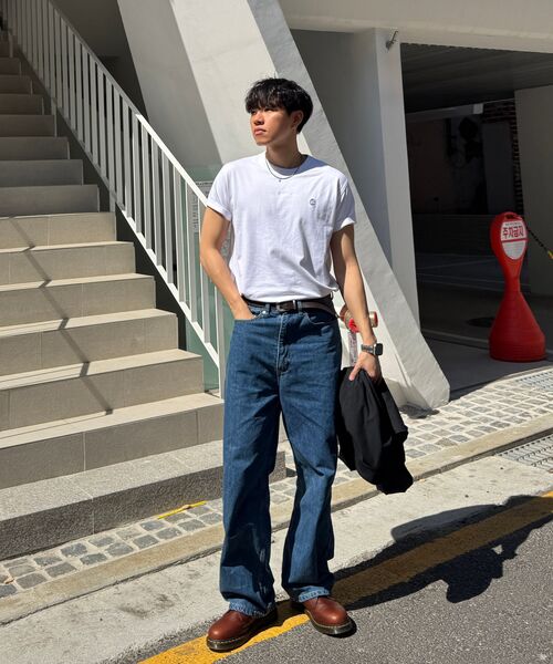 PLAC(プラック)の「ペッパーユ x フラック ルーズフィットデニムパンツ R20 ミッドブルー(デニムパンツ・メンズ・その他・LARGE/MEDIUM/SMALL)」の11枚目の写真