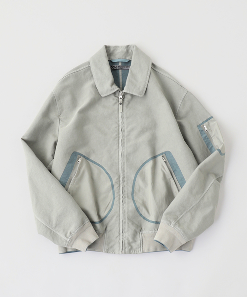 JOURNAL STANDARD(ジャーナルスタンダード)の「MOS MEDIUM JACKET IN TRAMA 3D -COTTON FA(その他アウター・メンズ・ライトグレー・LARGE/MEDIUM)」の1枚目の写真