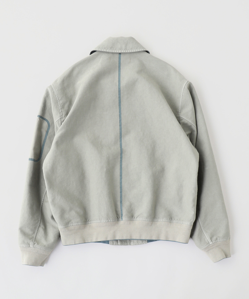 JOURNAL STANDARD(ジャーナルスタンダード)の「MOS MEDIUM JACKET IN TRAMA 3D -COTTON FA(その他アウター・メンズ・ライトグレー・LARGE/MEDIUM)」の2枚目の写真