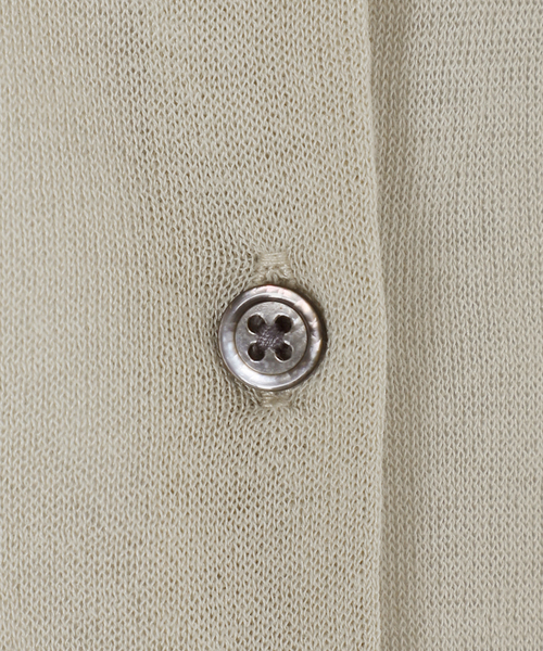 Spick & Span(スピックアンドスパン)の「《追加》ウォッシャブルシアークルーカーディガン(カーディガン/ボレロ・レディース・チャコールグレー/サックスブルー/ベージュ・FREE)」の5枚目の写真