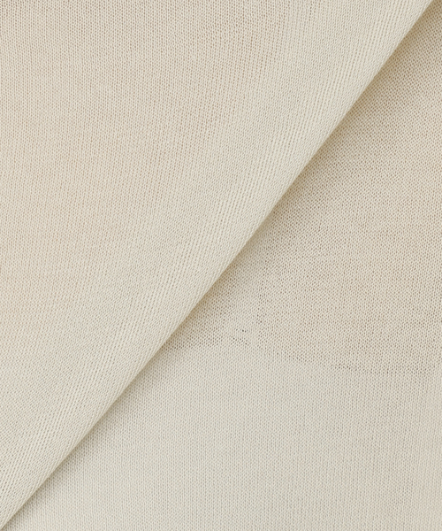 Spick & Span(スピックアンドスパン)の「《追加》ウォッシャブルシアークルーカーディガン(カーディガン/ボレロ・レディース・チャコールグレー/サックスブルー/ベージュ・FREE)」の6枚目の写真