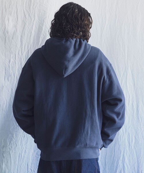 Champion(チャンピオン)の「<Champion × monkey time>フルジップ フーディー(パーカー・メンズ・ライトグレー/ブラック/ネイビー・S/M/XL/L)」の17枚目の写真