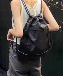 WESTBOY（ウエストボーイ）の「Y2K A4収納可 リュック ナップサック WO26W2BG19（バックパック/リュック）」