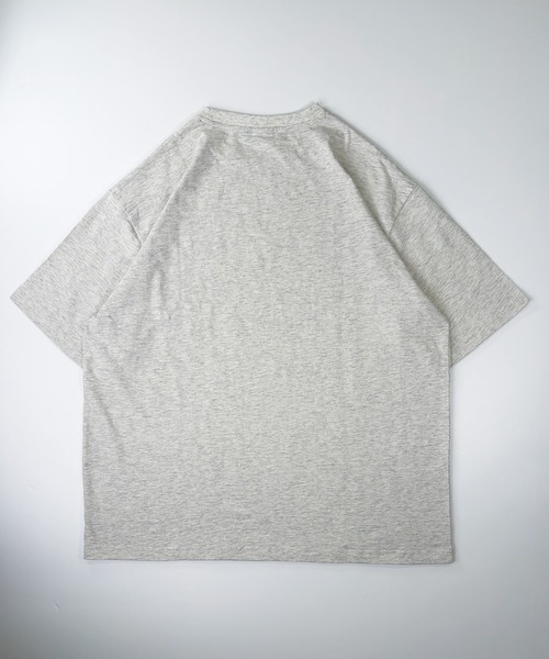 T-MAC OUTING(ティーマック アウティング)の「【T-MAC】スラブ天竺 ワンポイントFOXワッペン刺繍 半袖Tシャツ(Tシャツ/カットソー・メンズ・セージグリーン/ブラック/ピンク/オートミール・M/LL/L)」の7枚目の写真