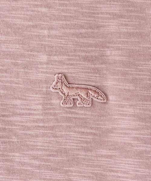 T-MAC OUTING(ティーマック アウティング)の「【T-MAC】スラブ天竺 ワンポイントFOXワッペン刺繍 半袖Tシャツ(Tシャツ/カットソー・メンズ・セージグリーン/ブラック/ピンク/オートミール・M/LL/L)」の13枚目の写真