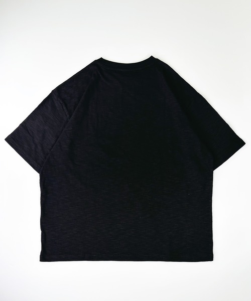 T-MAC OUTING(ティーマック アウティング)の「【T-MAC】スラブ天竺 ワンポイントFOXワッペン刺繍 半袖Tシャツ(Tシャツ/カットソー・メンズ・セージグリーン/ブラック/ピンク/オートミール・M/LL/L)」の22枚目の写真