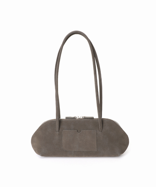 Spick & Span(スピックアンドスパン)の「《別注 / 》ADD CULUMN / アドカラム FIGRE BOSTON S NUBUCK*(ボストンバッグ・レディース・グレー・FREE)」の5枚目の写真
