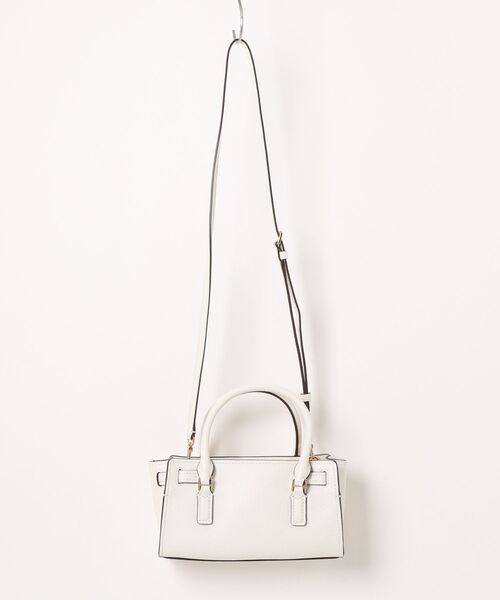 MICHAEL KORS(マイケルコース)の「HAMILTON MODERNE レザー クロスボディ エクストラスモール(ショルダーバッグ・レディース・ホワイト系・FREE)」の5枚目の写真