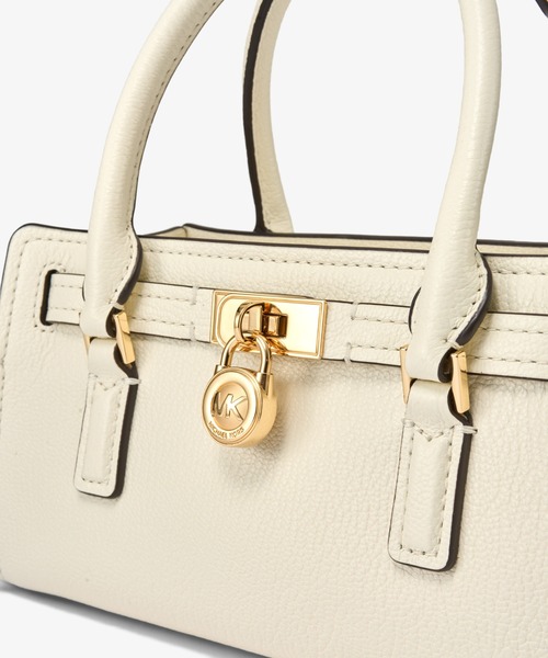 MICHAEL KORS(マイケルコース)の「HAMILTON MODERNE レザー クロスボディ エクストラスモール(ショルダーバッグ・レディース・ホワイト系・FREE)」の6枚目の写真