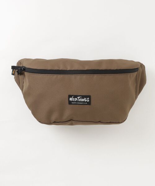WILD THINGS(ワイルドシングス)の「【WILD THINGS】FANNY PACK L W7003(ボディバッグ/ウエストポーチ・メンズ・ネイビー/カーキ/ブラック・FREE)」の2枚目の写真