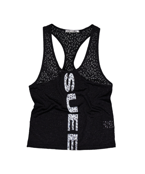SETUP-EXE(セットアップイーエックスイー)の「SHEER LEOPARD LOOSE SLEEVELESS / BLACK(Tシャツ/カットソー・レディース・その他・OS)」の7枚目の写真