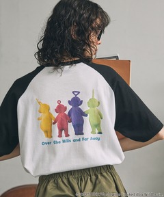 セール】ｵｰｶﾞﾆｯｸ天竺ﾍﾟｲﾝﾃｨﾝｸﾞﾊﾞﾆｰｸﾗｼｯｸTｼｬﾂ（Tシャツ/カットソー