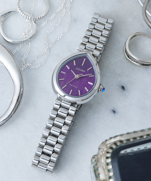 CITIZEN(シチズン)の「CITIZEN L RAINELL Collection EM1200-55A(アナログ腕時計・レディース・シルバー・FREE)」の4枚目の写真