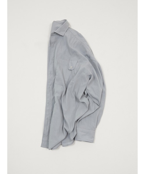 LA PEAU DE GEM(ラポドゥジェム)の「【LA PEAU DE GEM】micro collar shirt/マイクロカラーシャツ(シャツ/ブラウス・レディース・ブラック/アイボリー・FREE)」の16枚目の写真