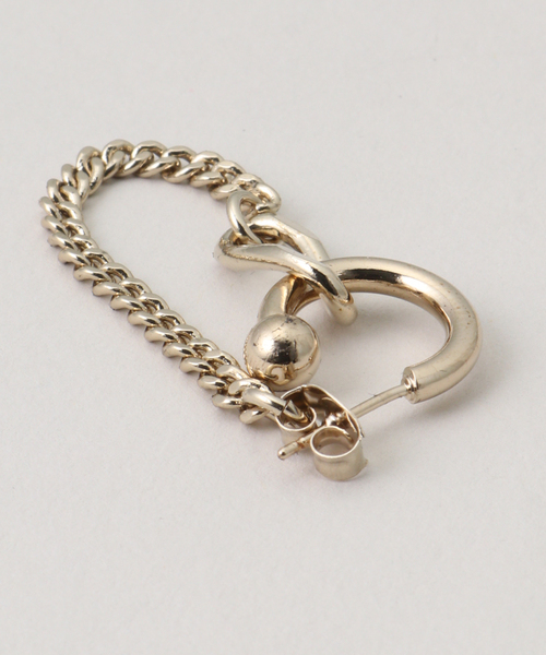 JUSTINE CLENQUET(ジュスティーヌクランケ)の「【JUSTINE CLENQUET/ジャスティーヌ クランケ】TIKO GOLD EARRINGS:ピアス(両耳)(ピアス(両耳用)・レディース・ゴールド・FREE)」の3枚目の写真