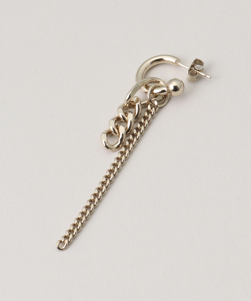 JUSTINE CLENQUET(ジュスティーヌクランケ)の「【JUSTINE CLENQUET/ジャスティーヌ クランケ】TIKO GOLD EARRINGS:ピアス(両耳)(ピアス(両耳用)・レディース・ゴールド・FREE)」の5枚目の写真
