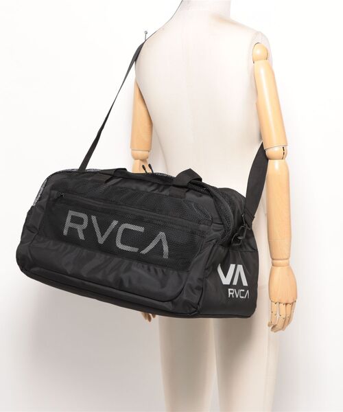 RVCA(ルーカ)の「RVCA メンズ VA GYM DUFFEL DUFFEL 【2026年秋冬モデル】(ボストンバッグ・メンズ・ブラック・FREE)」の6枚目の写真