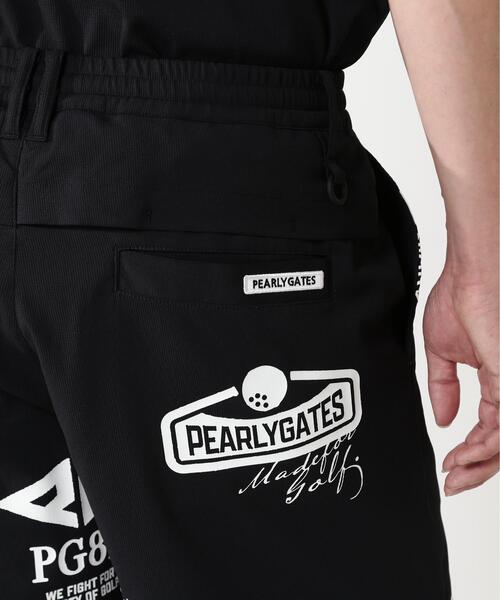 PEARLY GATES(パーリーゲイツ)の「【PEARLY GATES】【一部店舗&公式オンライン限定カラー有り】カレッジロゴPeストレッチドビーショートパンツ(その他パンツ・メンズ・ブラック系その他/ベージュ系その他・SMALL/LARGE/MEDIUM/X-LARGE)」の11枚目の写真