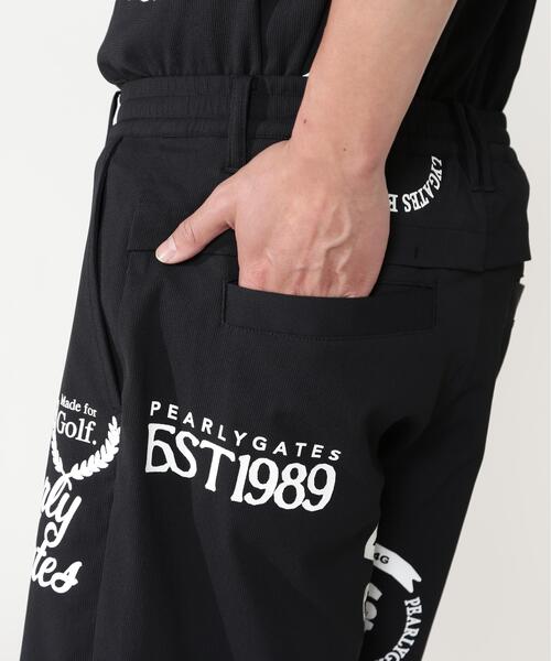 PEARLY GATES(パーリーゲイツ)の「【PEARLY GATES】【一部店舗&公式オンライン限定カラー有り】カレッジロゴPeストレッチドビーショートパンツ(その他パンツ・メンズ・ブラック系その他/ベージュ系その他・SMALL/LARGE/MEDIUM/X-LARGE)」の12枚目の写真
