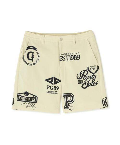 PEARLY GATES(パーリーゲイツ)の「【PEARLY GATES】【一部店舗&公式オンライン限定カラー有り】カレッジロゴPeストレッチドビーショートパンツ(その他パンツ・メンズ・ブラック系その他/ベージュ系その他・SMALL/LARGE/MEDIUM/X-LARGE)」の4枚目の写真