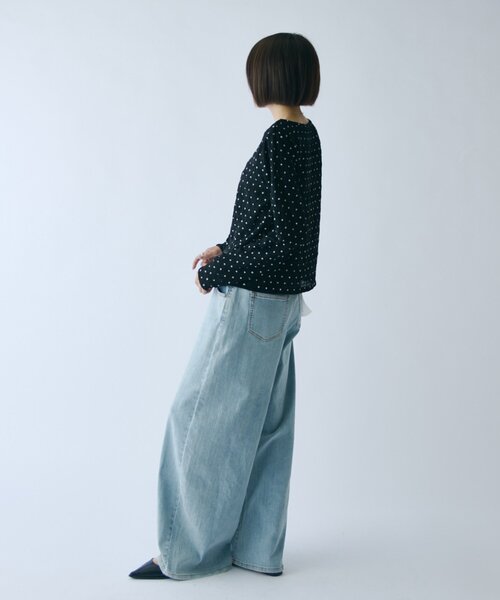 goocy(グーシー)の「ドットカーディガン(Tシャツ/カットソー・レディース・アイボリー/ブラック・FREE)」の19枚目の写真