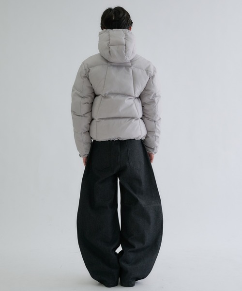 EPNK(イーピーエヌケー)の「Utility shell filling blouson / ユーティリティシェルナカワタブルゾン(ブルゾン・メンズ・チャコールグレー/モスグリーン/ライトグレー・SMALL/LARGE/MEDIUM)」の19枚目の写真