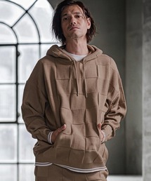 mpa4213- Block Knit Hoodie ブロックニットパーカー(CMP-262-002)
