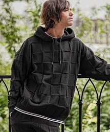 mpa4213- Block Knit Hoodie ブロックニットパーカー(CMP-262-002)