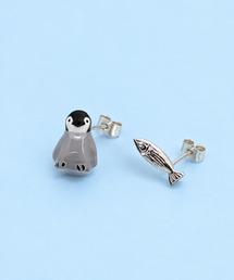 【アニマルシリーズ】親子ペンギン ピアス
