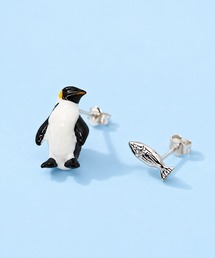 【アニマルシリーズ】親子ペンギン ピアス
