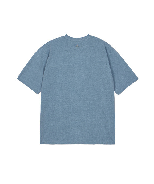 IHDO(アヒドゥ)の「ピグメントマスター ヘビーポケットTシャツ_ブルーグレー(Tシャツ/カットソー・メンズ・その他・FREE)」の6枚目の写真