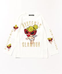 HYSTERIC MINI | GLITTERING ANGEL MINI 長袖Tシャツ(Tシャツ/カットソー)