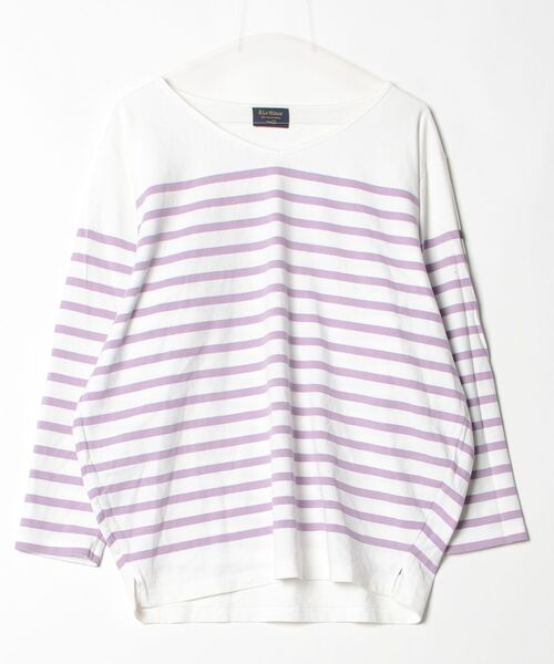ブランド古着】ボーダー柄長袖カットソー（Tシャツ/カットソー）｜Le