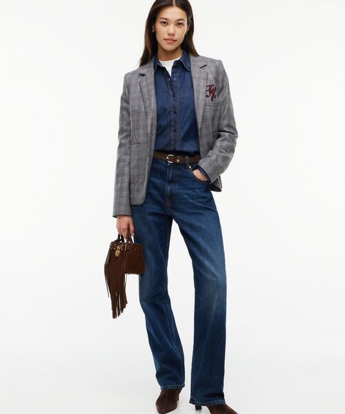 TOMMY HILFIGER(トミーヒルフィガー)の「リラックスシャツ(シャツ/ブラウス・レディース・ブルー・SMALL/MEDIUM/X-SMALL)」の3枚目の写真