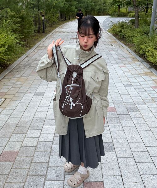 FENNEC(フェネック)の「AIRY POCKET BACKPACK - BROWN(バックパック/リュック・レディース・その他・FREE)」の9枚目の写真