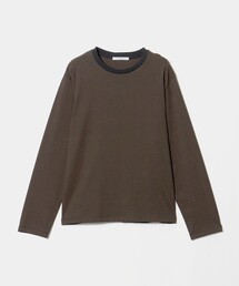 ソリッド&ボーダー ロングスリーブ Tシャツ