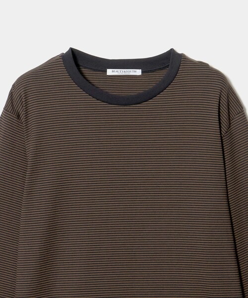 BEAUTY&YOUTH UNITED ARROWS(ビューティーアンドユースユナイテッドアローズ)の「ソリッド&ボーダー ロングスリーブ Tシャツ(Tシャツ/カットソー・レディース・ホワイト/その他1/その他2・FREE)」の13枚目の写真