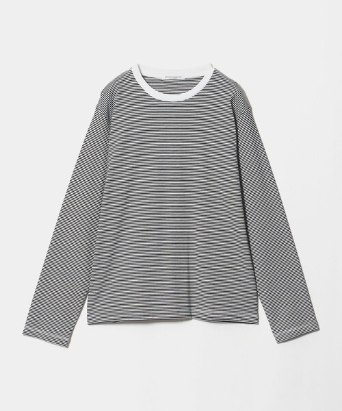 BEAUTY&YOUTH UNITED ARROWS(ビューティーアンドユースユナイテッドアローズ)の「ソリッド&ボーダー ロングスリーブ Tシャツ(Tシャツ/カットソー・レディース・ホワイト/その他1/その他2・FREE)」の15枚目の写真