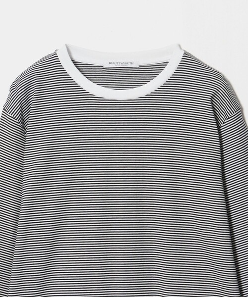 BEAUTY&YOUTH UNITED ARROWS(ビューティーアンドユースユナイテッドアローズ)の「ソリッド&ボーダー ロングスリーブ Tシャツ(Tシャツ/カットソー・レディース・ホワイト/その他1/その他2・FREE)」の16枚目の写真