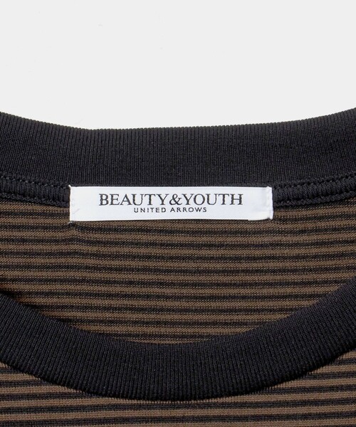 BEAUTY&YOUTH UNITED ARROWS(ビューティーアンドユースユナイテッドアローズ)の「ソリッド&ボーダー ロングスリーブ Tシャツ(Tシャツ/カットソー・レディース・ホワイト/その他1/その他2・FREE)」の18枚目の写真
